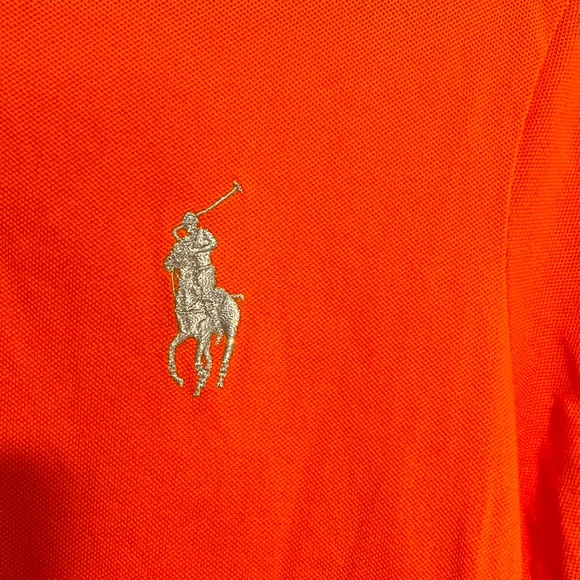 Polo Golf Shirt - with rare silver 2.5 inch pony - Picture 2 of 6